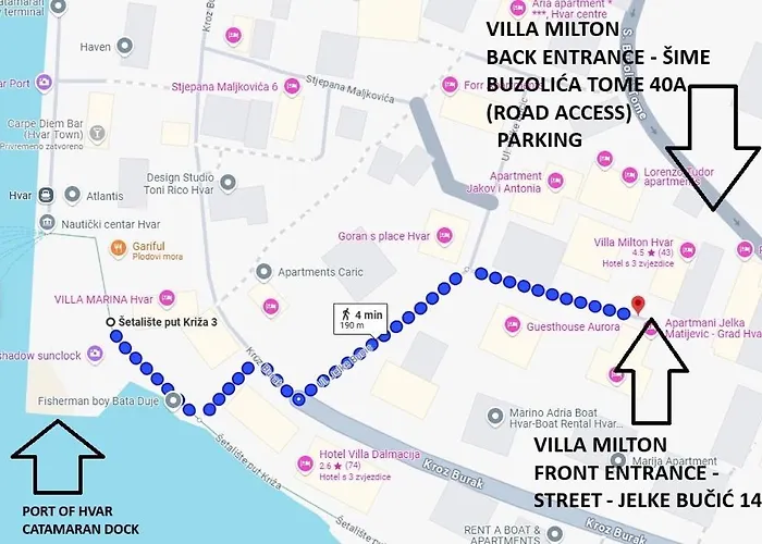 Apartmán Milton Luxe Hvar